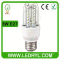 3W AC85-265V 50/60Hz 3014 SMD High Bright E27 top level led light bulb 3w